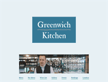 Tablet Screenshot of greenwichkitchen.com